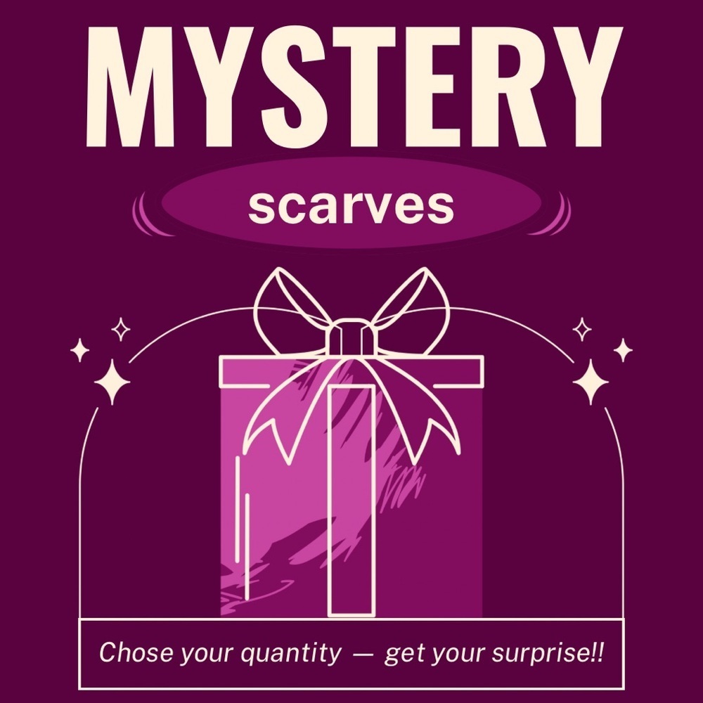 Scarf Mystery Box – Mixed Styles, Colors & Textures!